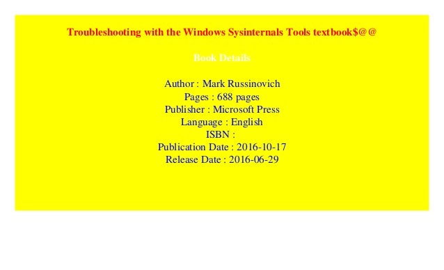 sysinternals suite end of life