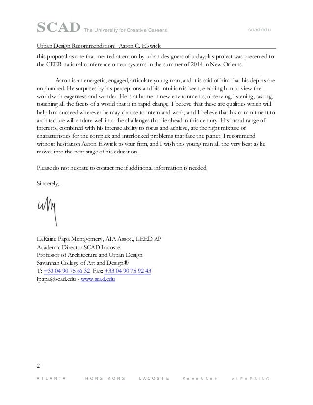 scad recommendation letter zlatan fontanacountryinn com scad recommendation letter