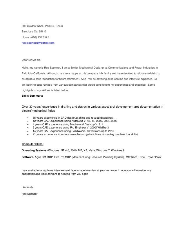 dear sir or ma am cover letter