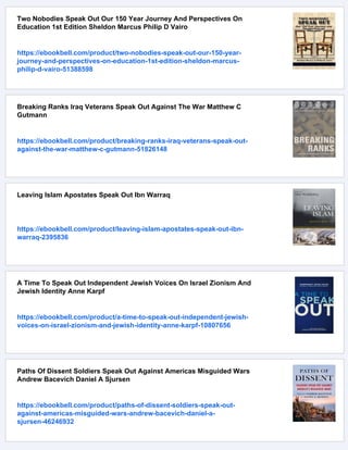 Speak Out Debate And Public Speaking In The Middle Grades Meany | PDF