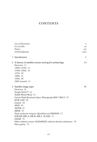 Satellite Remote Sensing for Archaeology 1st Edition Sarah H. Parcak | PDF