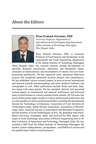 Emerging Thermal And Nonthermal Technologies In Food Processing 1st ...
