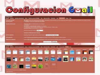 Configuracion Gmail