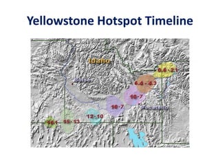 Yellowstone Hotspot Timeline
 