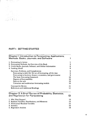 Elements of Forecasting 4th Edition Francis X. Diebold | PDF