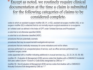 Claim Policies and Procedure Presentation | PPTX