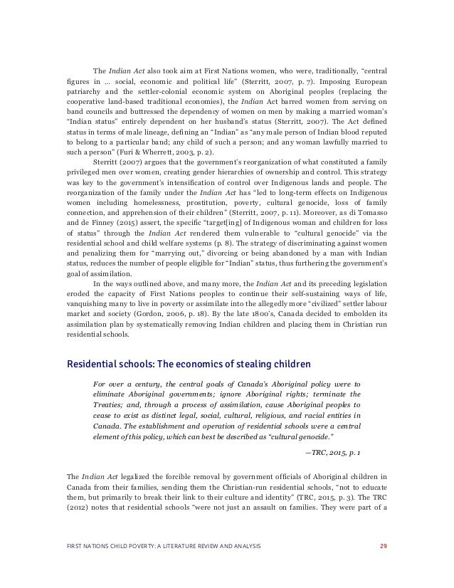 literature review on child poverty