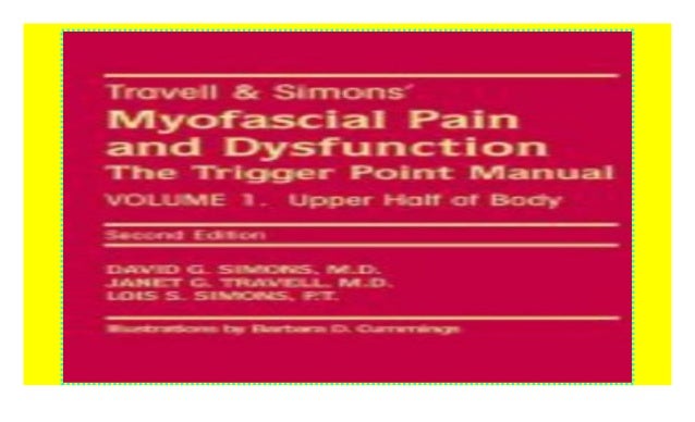 travell and simons myofascial pain and dysfunction