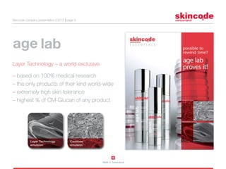 Skincode Company Presentation | PDF