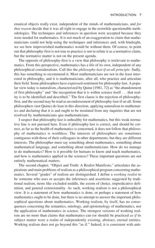 Know Matics Philosophy Of Mathematics Structure And Ontology Shapiro Stewart | PDF