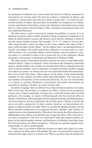 Philosophy Of Mathematics Structure And Ontology Shapiro Stewart | PDF