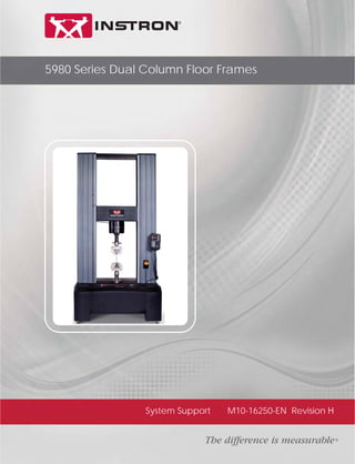 5980 Series Dual Column Floor Frames
System Support M10-16250-EN Revision H
The difference is measurable®
 