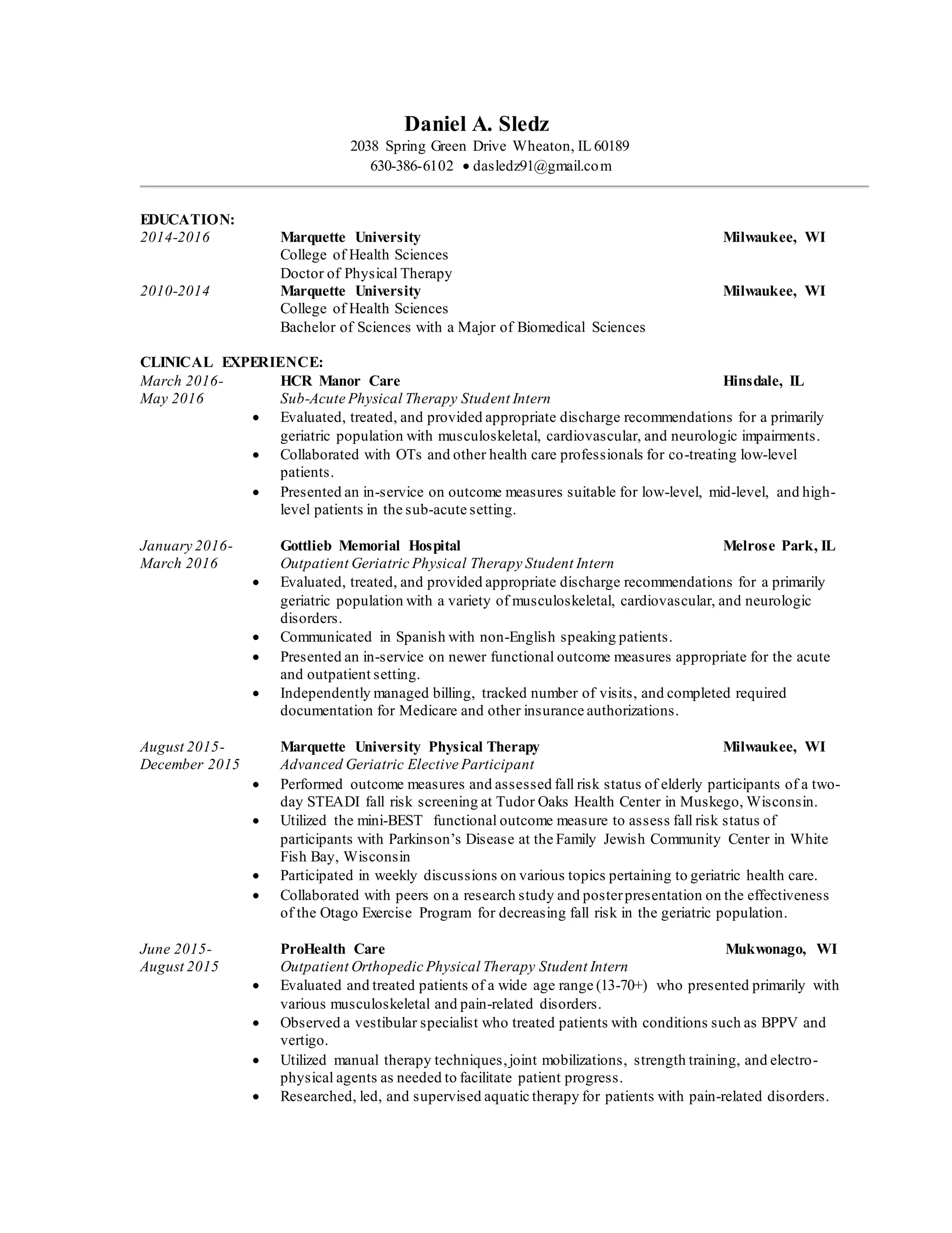 DANIELASLEDZRESUME PDF danielasledzresume-pdf
