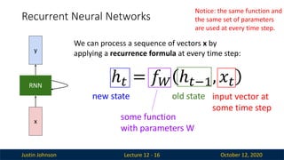 Recurrent Neural Networks: RNN, LSTM, Image Captioning | PDF