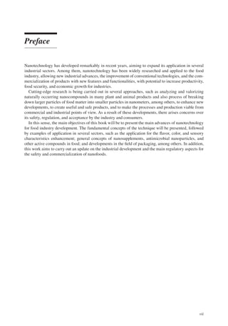Food Applications of Nanotechnology 1st Edition Gustavo Molina (Editor ...