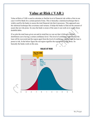 A report on Credit Risk Management in Banks | PDF