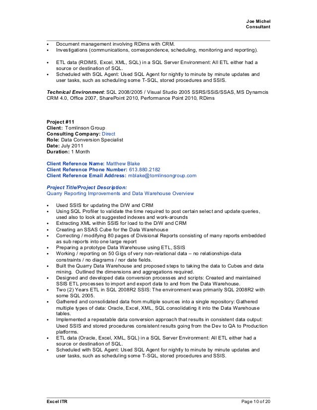 sap sd sample resume