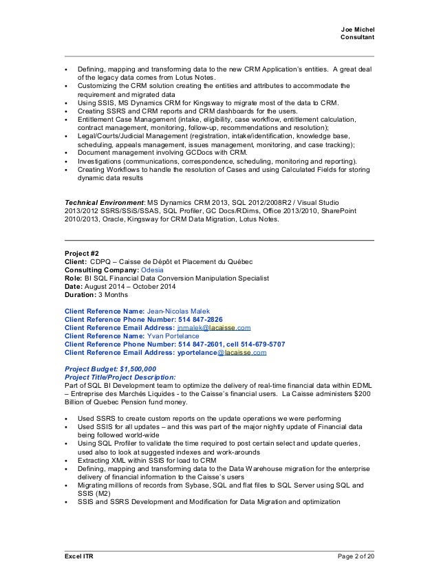crm resume