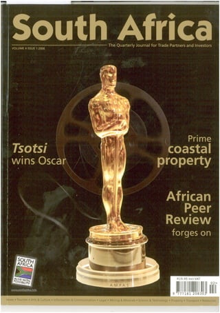 South Africa Oscars Trade Journal for Partners & Investors
