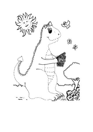 59 desenhos e linhas pontilhadas