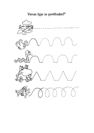 59 desenhos e linhas pontilhadas