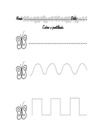59 desenhos e linhas pontilhadas
