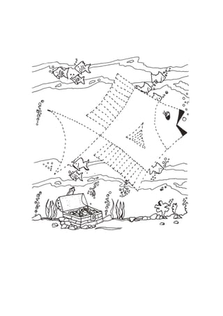 59 desenhos e linhas pontilhadas