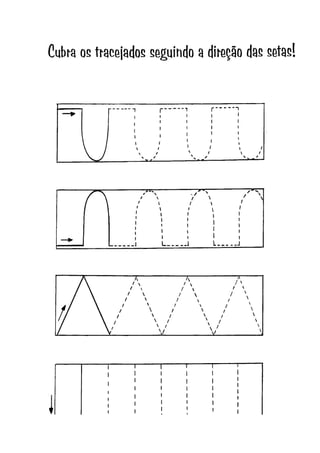 59 desenhos e linhas pontilhadas