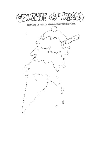 59 desenhos e linhas pontilhadas