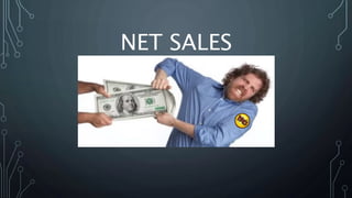 NET SALES
 