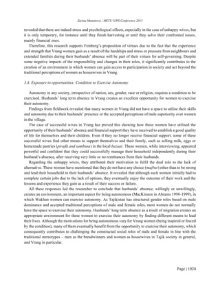 My published research