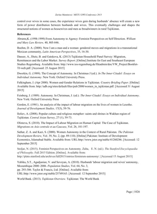 My published research