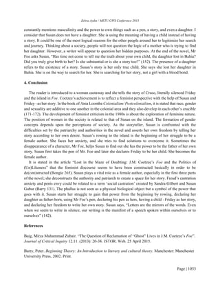 My published research