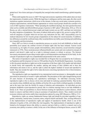 My published research