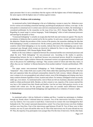 My published research