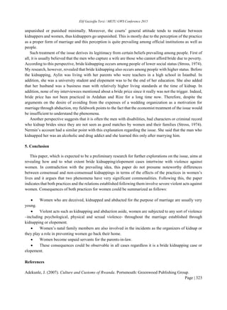 My published research