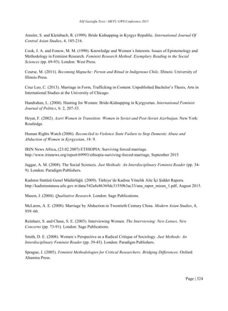 My published research