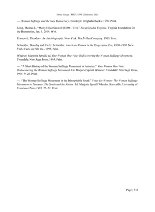 My published research