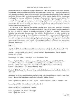 My published research