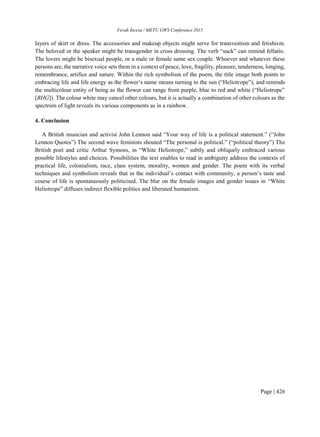 My published research