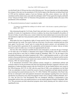 My published research