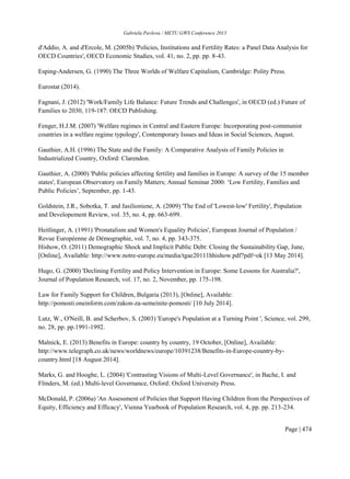 My published research