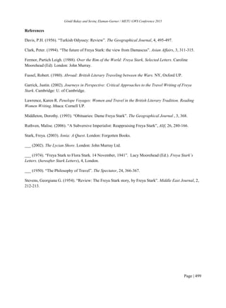 My published research