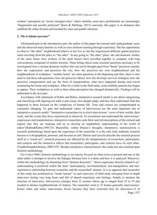 My published research