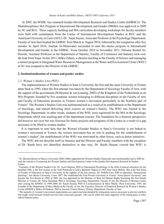 My published research