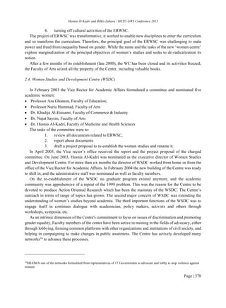 My published research