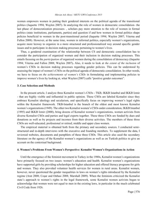 My published research