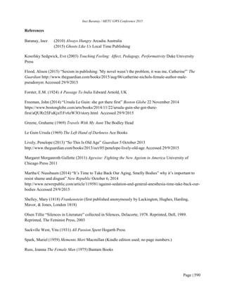 My published research