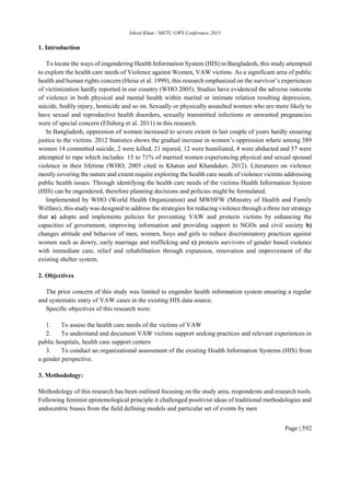 My published research