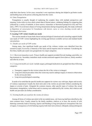 My published research